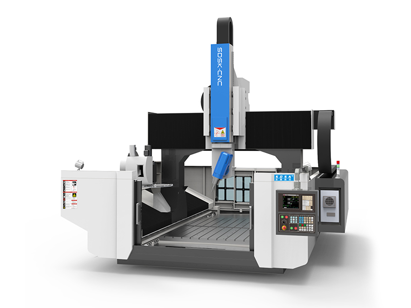動梁式AC五軸龍門加工中心SDSK3020WDL-BT40