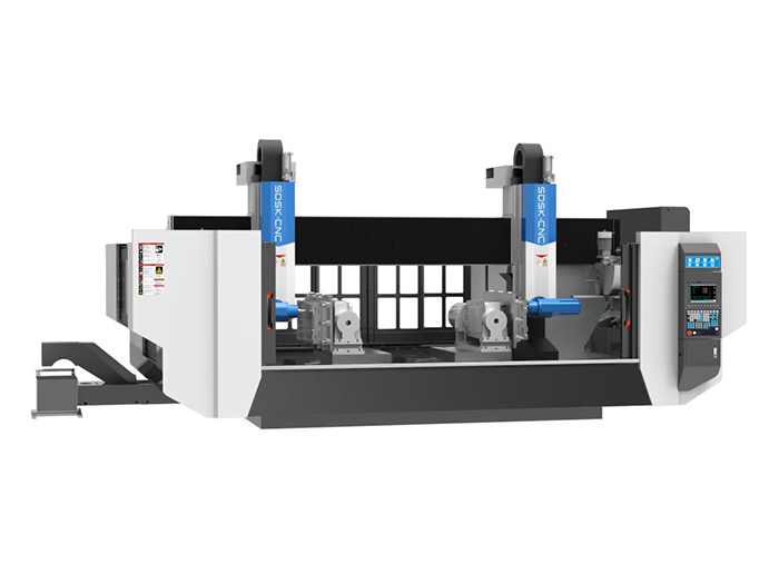 （新款機(jī)型）雙頭雙通道六軸龍門加工中心SDSK1000WL-ZYB-2-BT40